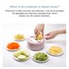 Round Vegetable Cutter With Egg Divider Colander Vegetable Fruit Hand-held Food-grade Multifunction For Kitchen Supplies