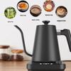 Intelligente Schwanenhals-Elektro-Teekanne für Pour-Over-Kaffee mit konstanter Temperaturregelung