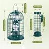 QX2E Weather Resistant Iron Wild Bird Feeding Station Prevents Wildlife From Accessing