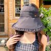 Korean Style Sun Protection Cap Wide Brim Beach Hat Women's Sun Visor Hats  Casual Wear