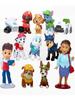 Set of figures Masha and Bear anime figures toys for children 10pcs