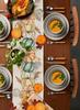 Fall Thanksgiving Pumpkins Linen Table Runner Home Decor Washable Autumn Harvest Kitchen Dining Table Runners Thanksgiving Decor
