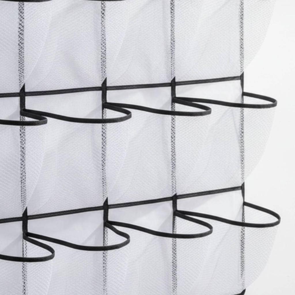Hanging Shoe Organizer with 28 Pockets Large Capacity for Bedroom, Students