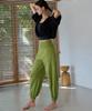 Debiweeo Joy Pintuck Harem Pants Devi-B0090-Olive