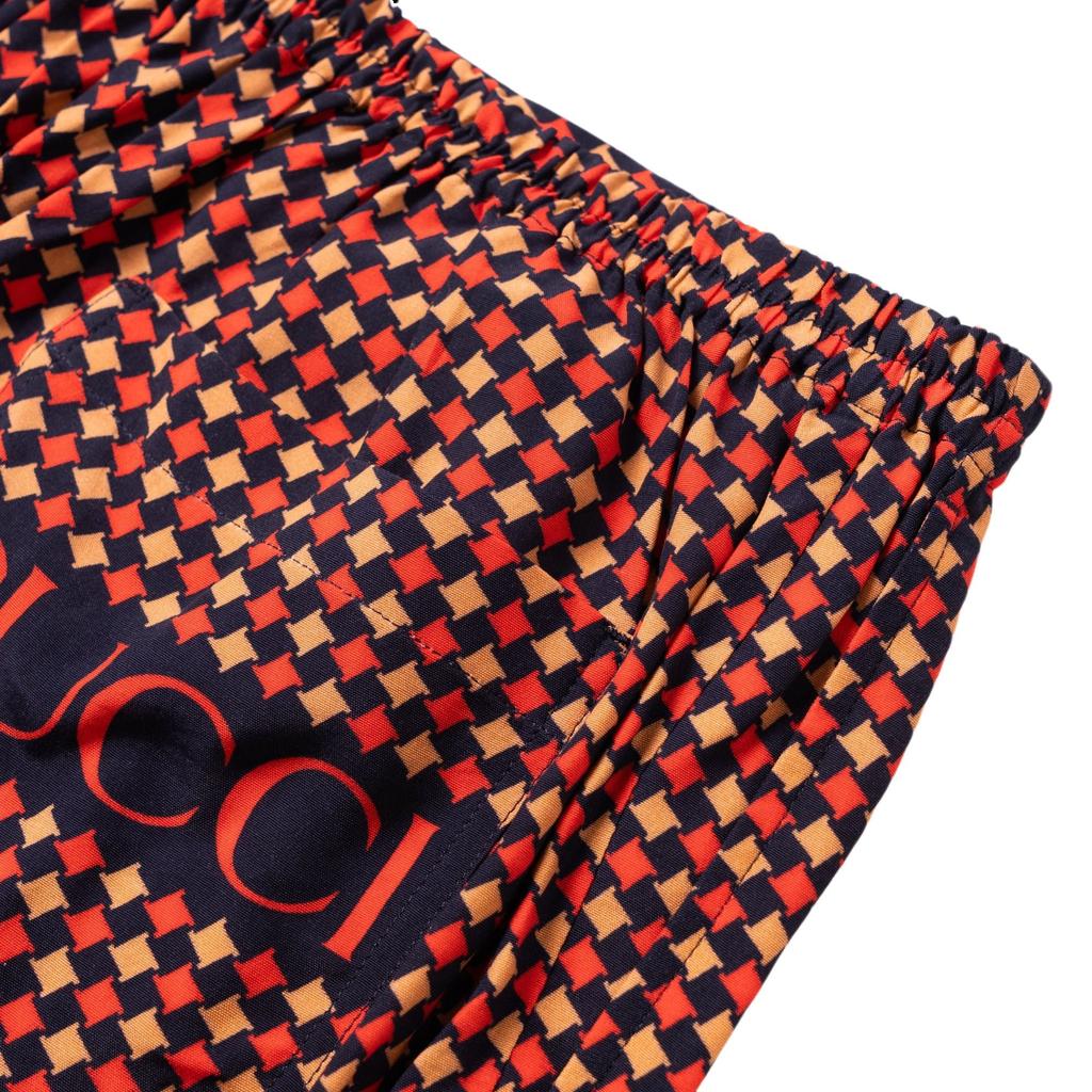 GUCCI Mid Rise Houndstooth Printed Tailored Shorts 672698-ZAL6H-4956