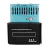 Multifunktionales 10-Band EQ Effektpedal Gitarreneffekte Klangqualitätsverbesserer Musikproduktionsausrüstung Tragbares EQ-Gerät