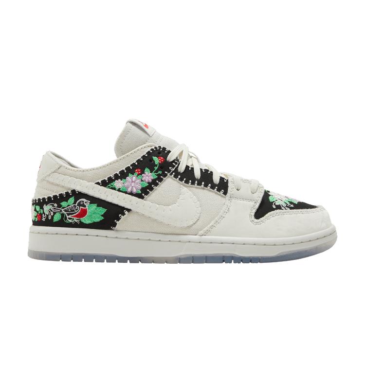 Nike Dunk Low Decon SB N7 - Sail Black Unisex-Sneaker Weiß Hellgrün-Spark Summit-White FD6951-300