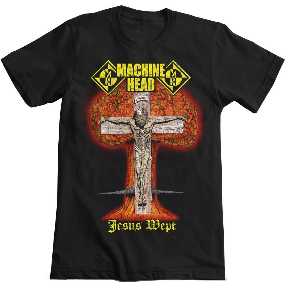 

Machine Head Gift For Friends Black T-Shirt Cotton All Size RD99 Unisex T-Shirt XXXL