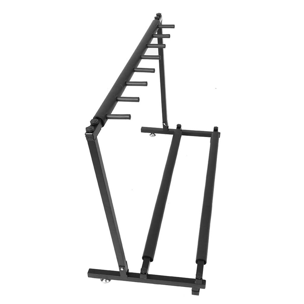 Sturdy Metal Guitars Display Stand Rack Organizer Holder Instrument Accessory(7 Spaces)