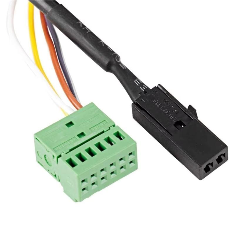 Vehicle Microphone Cable Harness for Automobile Head Units, Wiring Set for RCD510 RNS510 9W2 9ZZ, Listed 8X0035447A and 1K8035730D
