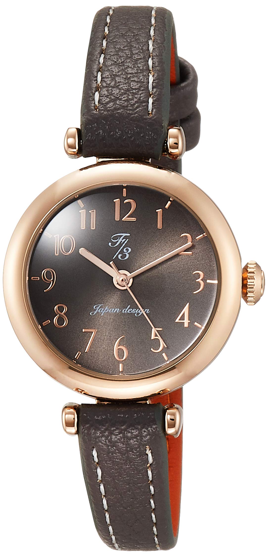 

ALIAS Watch F3 Classic Analog Водонепроницаемый кожаный ремешок FP001BK3 Женский серый