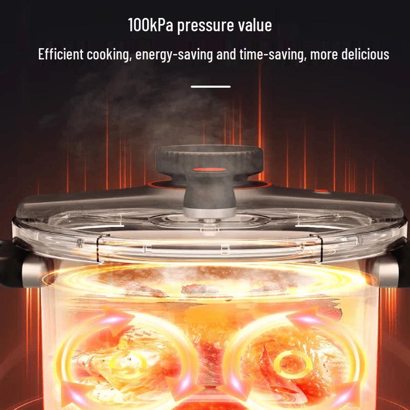 SUPOR Easy Open 6L 316L Stainless Steel Pressure Cooker