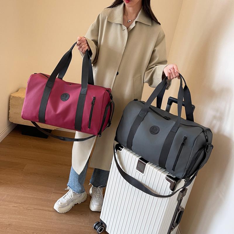 Unisex Travel Crossbody Bag: Sports, Fitness, Wet/Dry Separation, Business Trip and Casual Use.