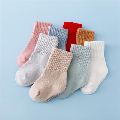 6 Paare/los 0-12Month Neugeborenen Baby Socken Für Mädchen Jungen Baumwolle Weichen Säuglings Kleinkind Mädchen Jungen Socke Frühling Herbst Eine Größe