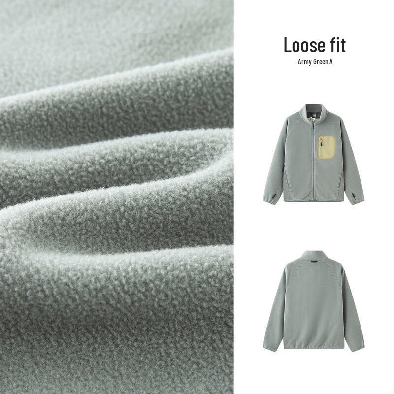 Semir Anti-Static Color-Block Fleece Jacket