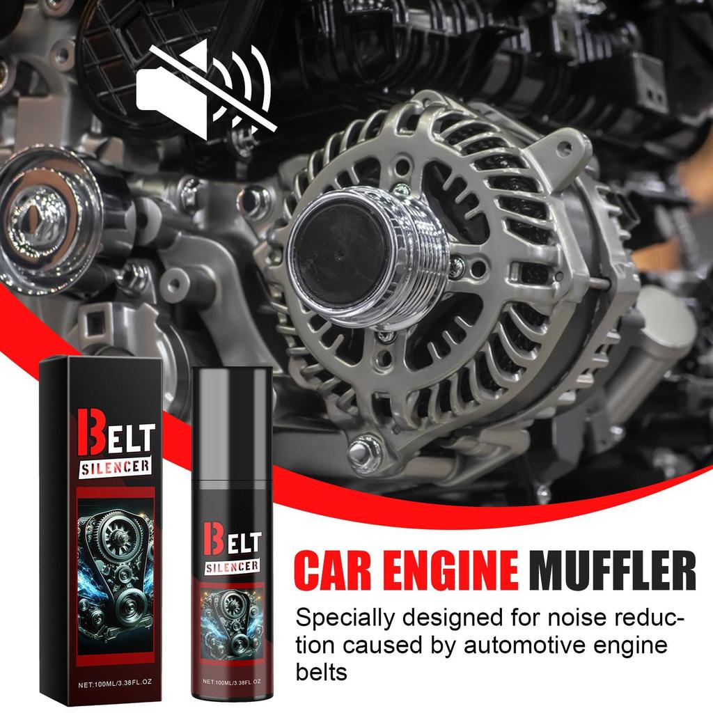 100ml Belt Dressing Spray Automotive Prolongs Belt Life Engine Belt Silencer Automobile Engine Belt Silencer Prolongs Belt Life