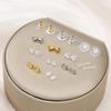 600Pcs/Set Anti Allergic Earring Backs Studs Kit Clear Earring Backings  Women's Gifts
