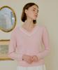 Yeoppe Cable Cashmere Knit_Pink