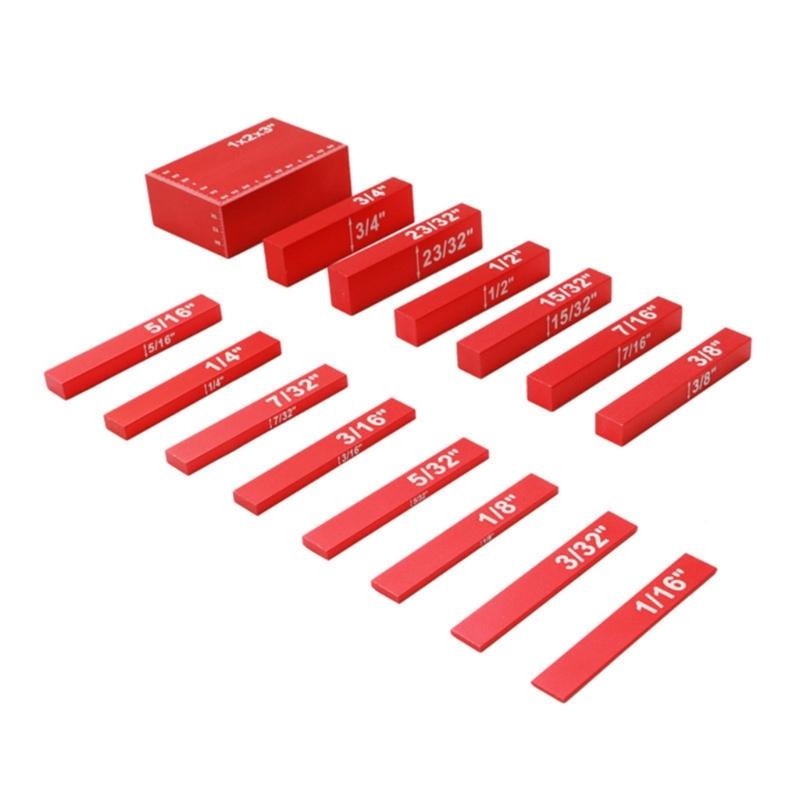 Highly Accurate Processed Metal Power Equipment Adjustment Guides In 15 Different Measurements For Carpentry Work
