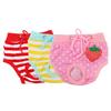 Pet Physiological Pants S Size Cotton Material Comfortable Fit Dog Diapers for Females Leak Proof Reusable Sanitary Solution