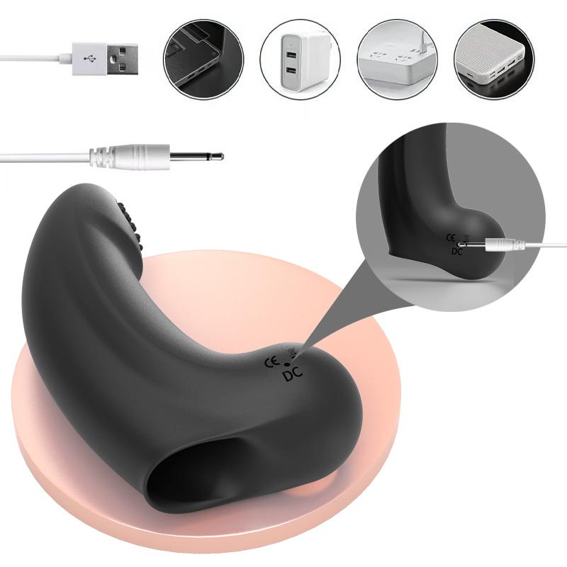 Clitoral G Spot Finger Vibrator 10 Speed Clitoral Nipple Massager Adult Sex Toys Stimulator Female Masturbation Couple Sex Toys