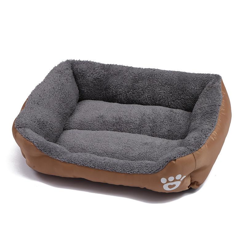Multiple Colors and Sizes Pet Bed for Small Medium Large Dogs Cats Pet Nest Kennel Indoor Soft Sleeping Mat Dog Sofa Bed