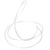 Yibuy 8FT Replacement Mandolin Banjo Fret Wire 1.6mm White Copper For Luthier Maker