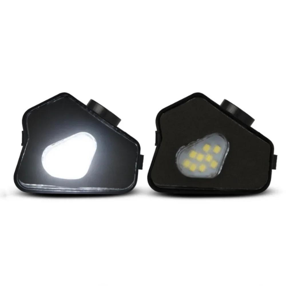 2 Stück LED-Einstiegsleuchten unter den Außenspiegeln für Mercedes-Benz A-Klasse W176, B-Klasse W242, W246, C-Klasse, S-Klasse, CLS-Klasse, GLK-Klasse X156, C219