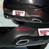 Compatible with 2023–2025 Mercedes GLC260L, GLC300 Black Chrome Rear Diffuser with Electroplated Bright Strip.
