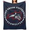 Stony Brook - Circle Throw Blanket Plush Decorative Beds Quilt funny gift Blankets