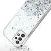 Case for Samsung Galaxy A32 5G, Glittery, transparent