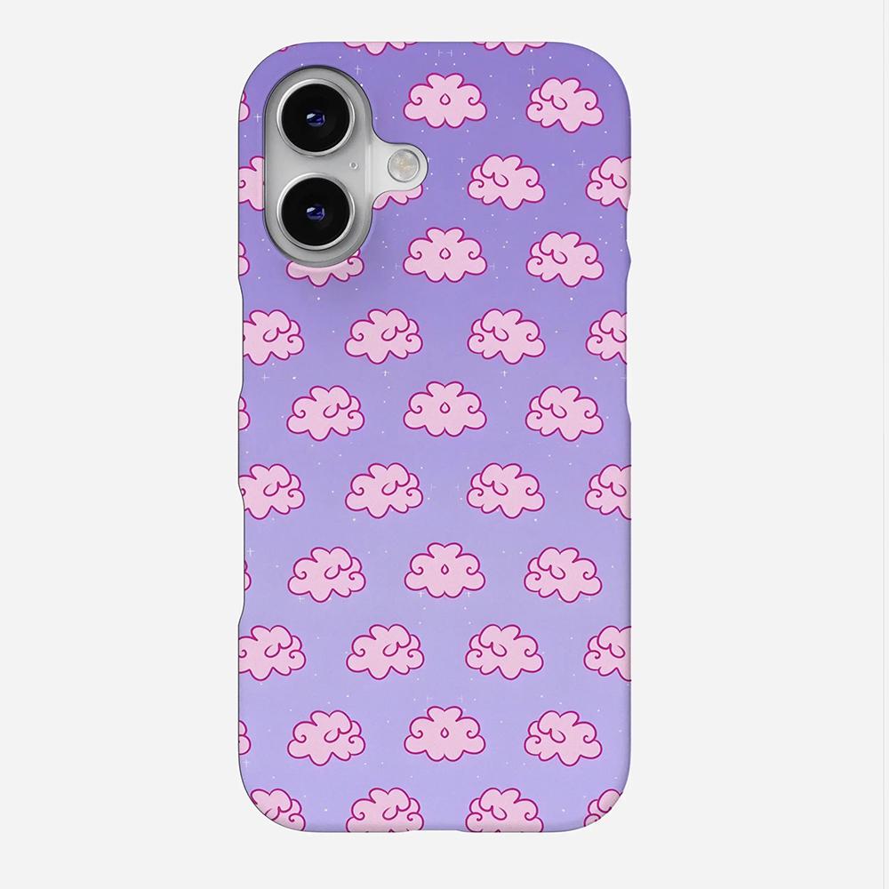 

Luxury Clmj Korean purple graffiti Phone Case for iPhone 17 17e 16e 16 15 14 13 12 11 XS XSMAX 7 8 Air Pro Max Plus Double-layer iPhone 12 ProMax