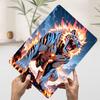 Fiery Tiger Warrior Tin Plaque Poster Customized Wall Art Retro Vintage Metal Signs for Man Cave Room Decoration Gaming Decor