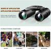 Hd Zoom 5000m/50000m Binoculars Telescope Folding Long-distance Vision Micro Telescope For Camping Outdoor Sports