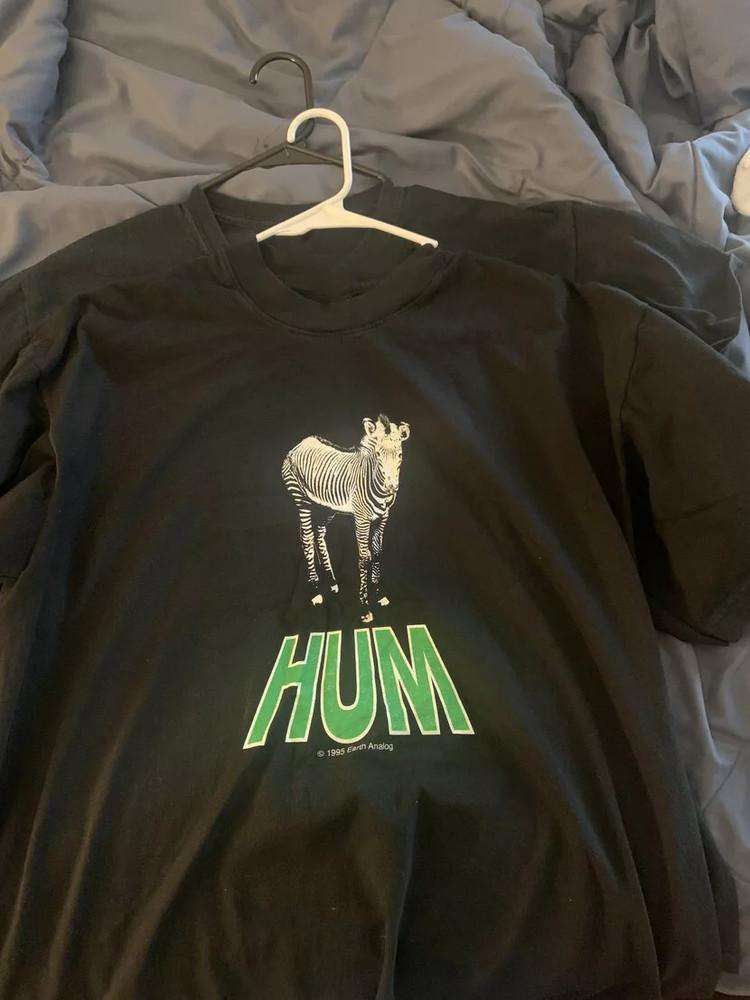 Hum Band Music For Lovers Black T-Shirt Cotton Full Size Unisex T-Shirt XL