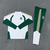 Adult National Team Soccer Training Jerseys Long Sleeve Half Zip Cotton Blend Sports Wear