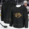 Maglia Hockey su Ghiaccio Uomo 2026 Stampata 3D Predator Sports Traspirante Asciugatura Rapida Nera Manica Lunga T-shirt Bambini