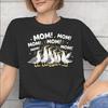 Unisex Unisex Graphic Printed Seagull Mom Mom Mom Funny Bird  Tee T Shirt Pure Cotton  T-shirts Clothes