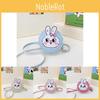 Cute Rabbit Cartoon Childrens Lanyard Messenger Bag Autumn Student Coin Purse