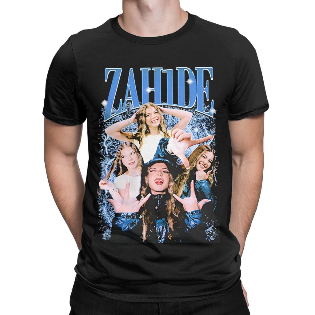 Retro Zahide Bootleg  Merch Men Women T Shirt 100% Cotton Tee Graphic Printed  T-shirt Clothes