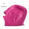 Sexy Leather Zipper Head Hood with Fetish Slave Bondage Mask Costume for Couples BDSM Cosplay Restraint Flirting Sex Toy
