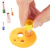 8Pcs Stainless Steel Round Clay Cutter Ceramic Dotting Baking Indentation Molds Tool for Clay Pottery Handmade Craft