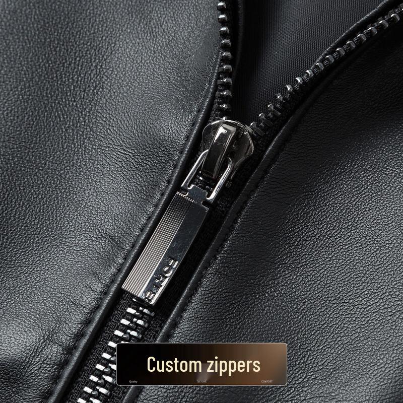Men's Premium Sheepskin Leather Business Casual Jacket