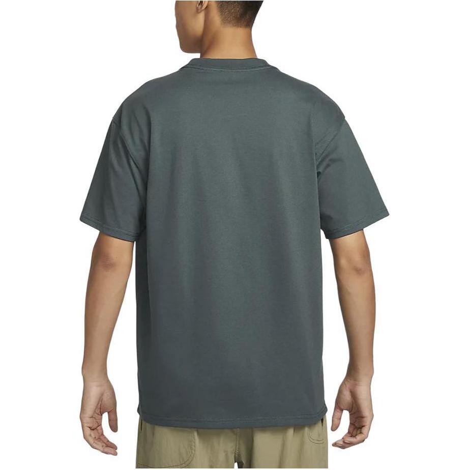 Nike ACG Solid Color Crew Neck Loose Short Sleeve Drop Shoulder T-Shirt Men Tops Vintage-Green DQ1816-338