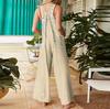 Womens Casual Overalls Jumpsuits Adjustable Straps Sleeveless Summer Cute Comfy Rompers With Pocket