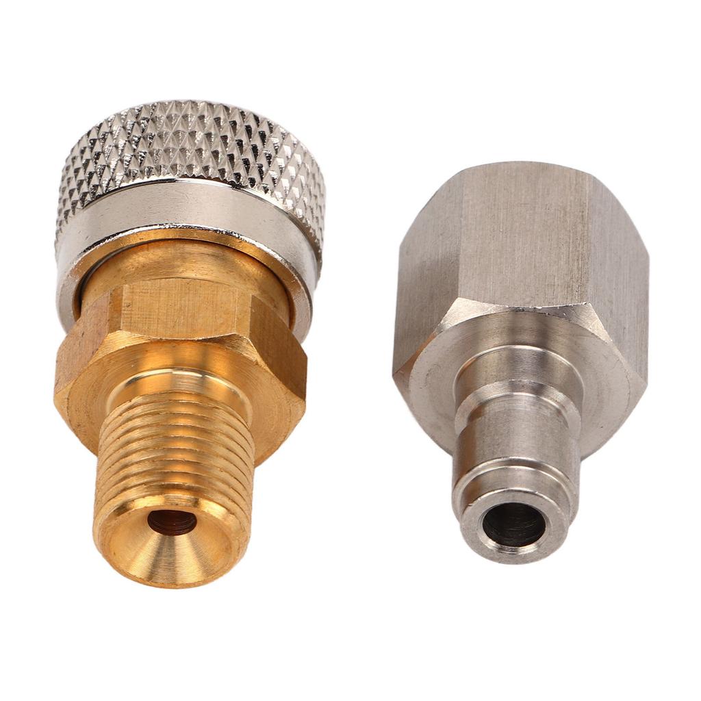 1/8 BSPP Schnellkupplung Schnelltrennung Entriegelung Ladebuchse Kupplung Zubehör
