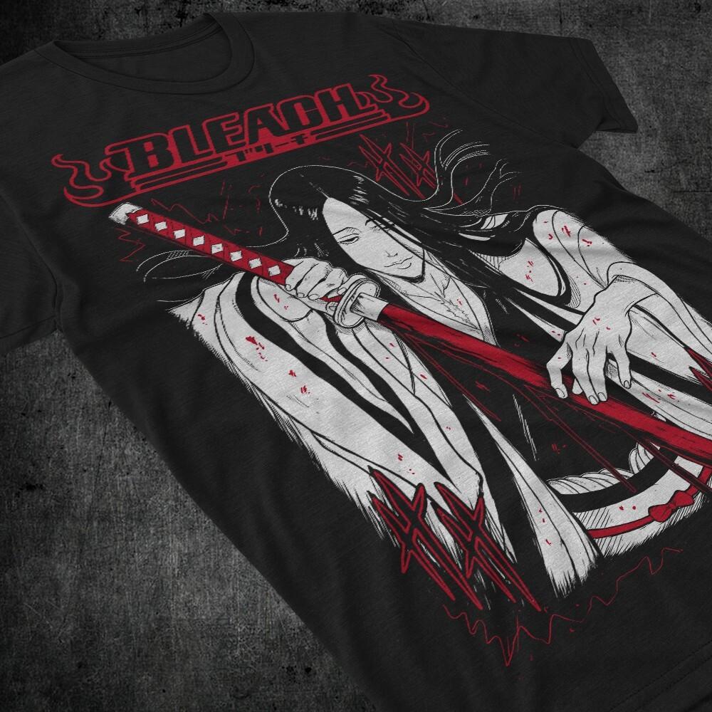 

Футболка Retsu Unohana Zaraki Kenpachi Bleach Аниме Манга Смешной Подарок Футболка 2XL