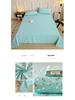 Coarse Cotton Bed Sheet: Student Dormitory Single/Double Linen 3-Piece Set