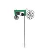 Outdoor Garden Metal Iron Art Rotating Tractor Windmill Ornament for Courtyard Yard Decoration, Metal Art