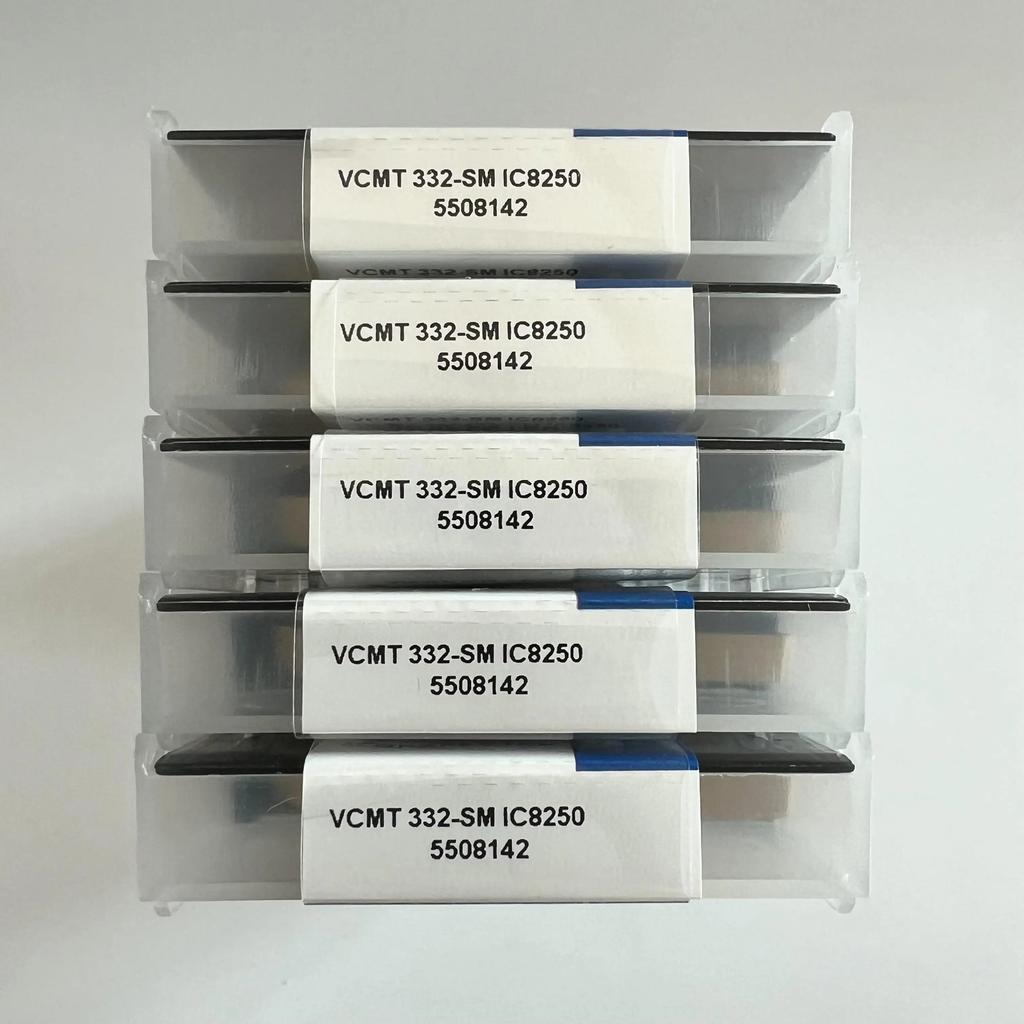 VCMT160408-SM IC8250   Industrial Indexable Carbide Inserts 10 Pcs